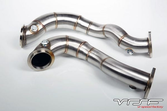 VRSF 3″ Stainless Steel Catless Downpipes N54 07-11 BMW 335Xi E90/E92